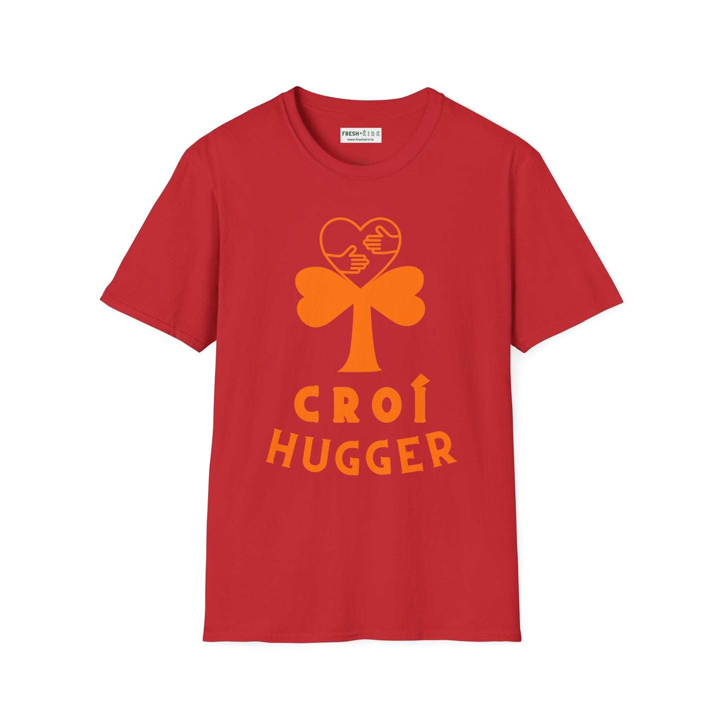 CROÍ HUGGER Unisex Softstyle 100% Cotton T-Shirt