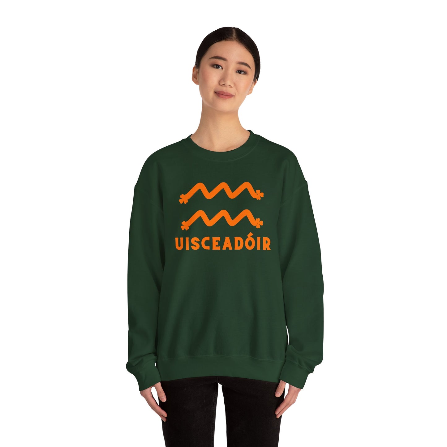 UISCEADÓIR Unisex Heavy Blend™ Crewneck Sweatshirt