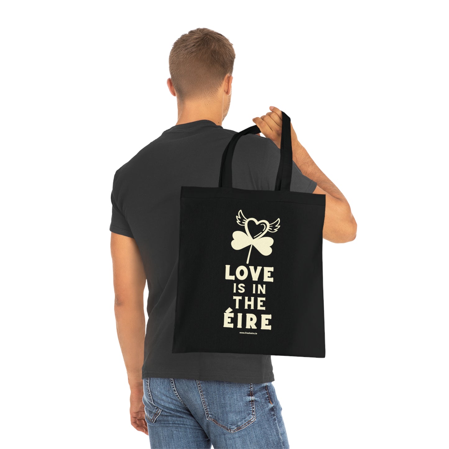 LOVE IS IN THE ÉIRE 2 100% Cotton Tote Bag