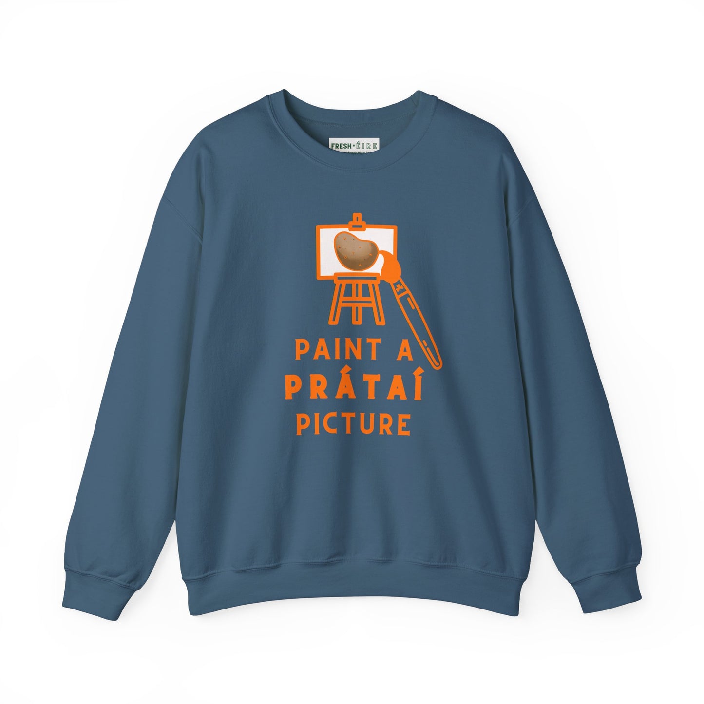 PAINT A PRÁTAÍ PICTURE Unisex Heavy Blend™ Crewneck Sweatshirt