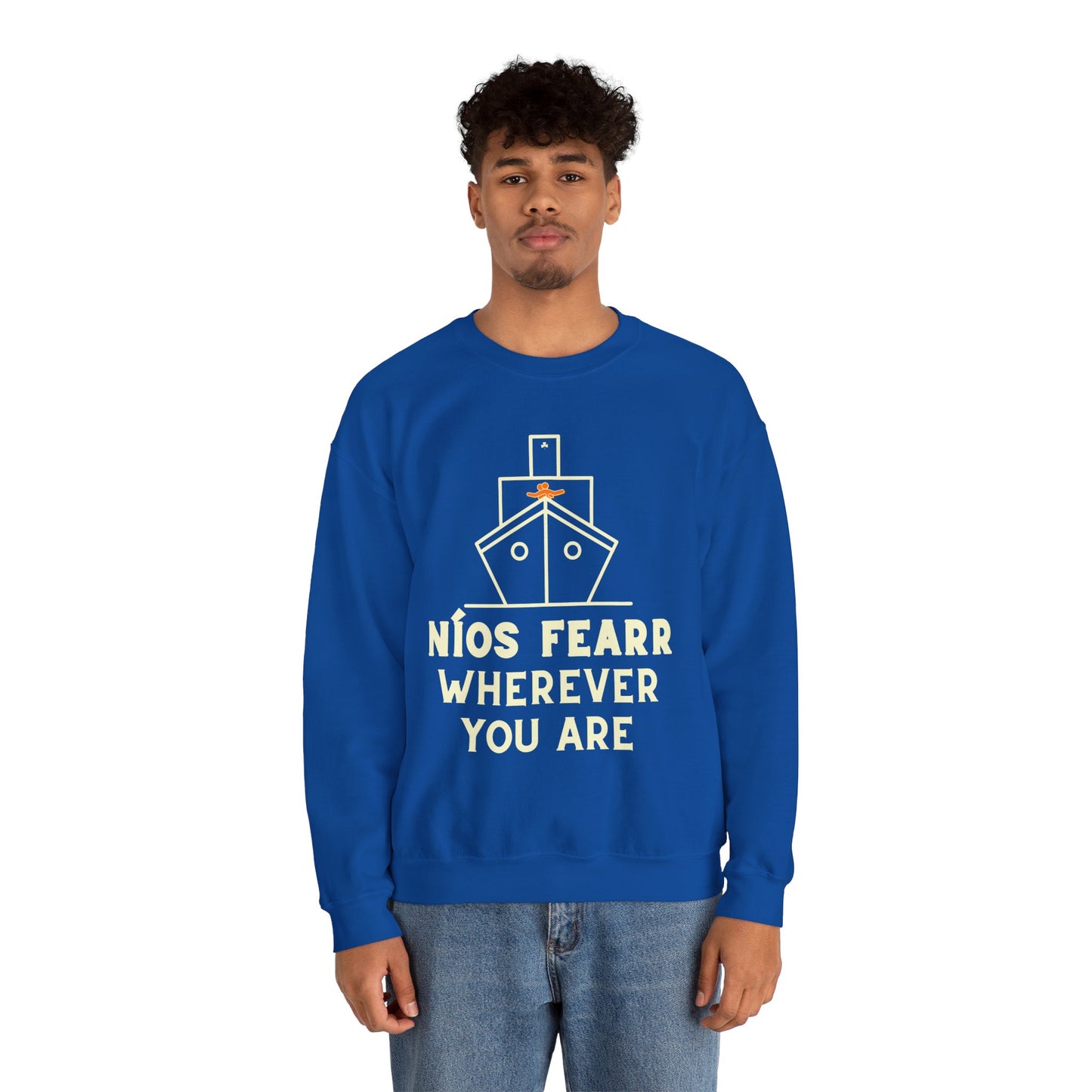 NÍOS FEARR, WHEREVER YOU ARE Unisex Heavy Blend™ Crewneck Sweatshirt