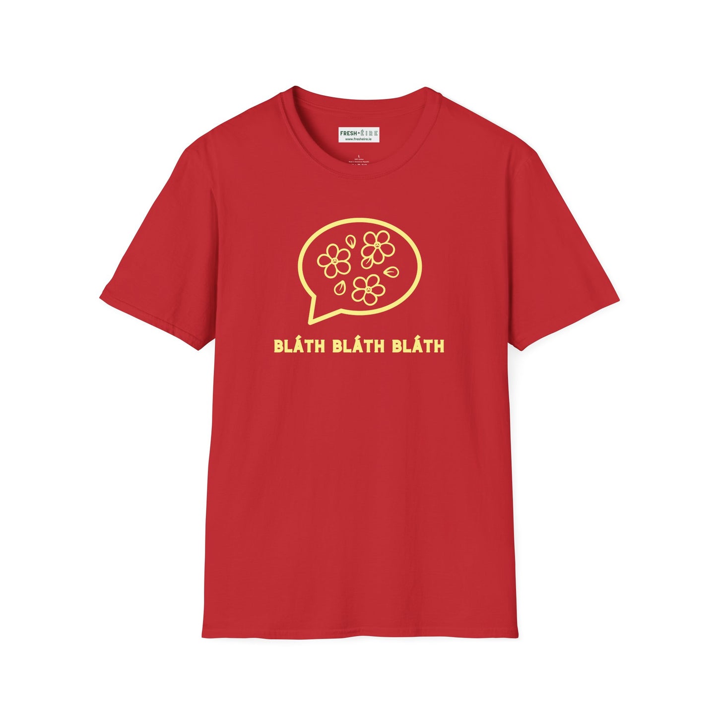 BLÁTH BLÁTH BLÁTH Unisex Softstyle 100% Cotton T-Shirt