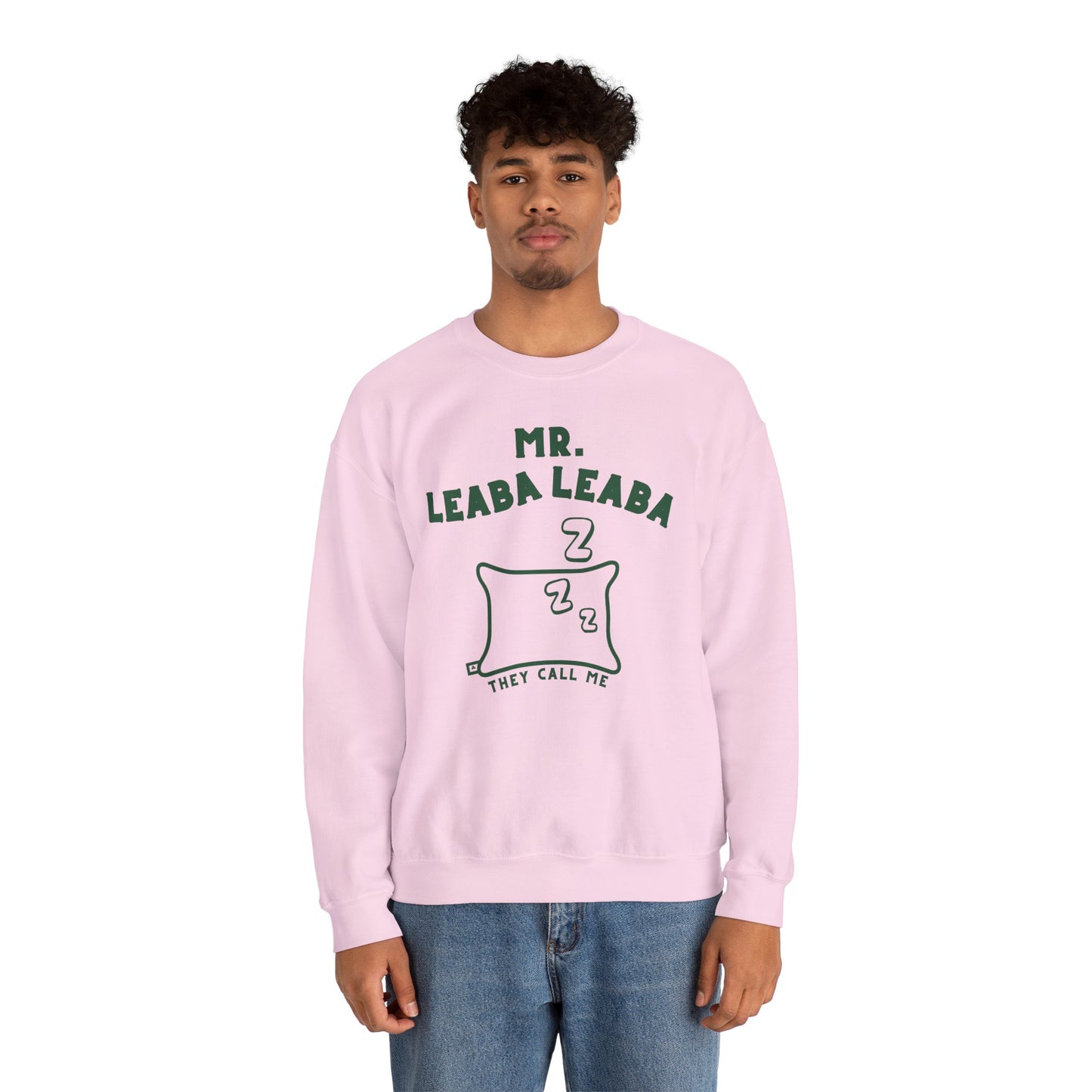 MR. LEABA LEABA (THEY CALL ME) Unisex Heavy Blend™ Crewneck Sweatshirt
