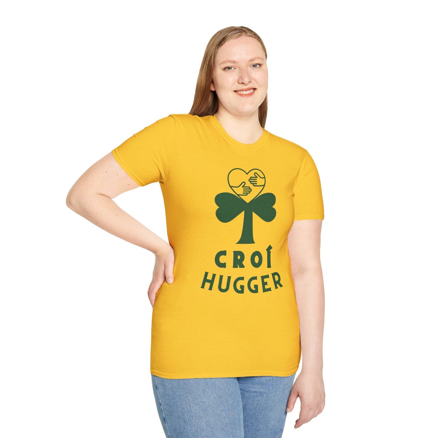 CROÍ HUGGER Unisex Softstyle 100% Cotton T-Shirt