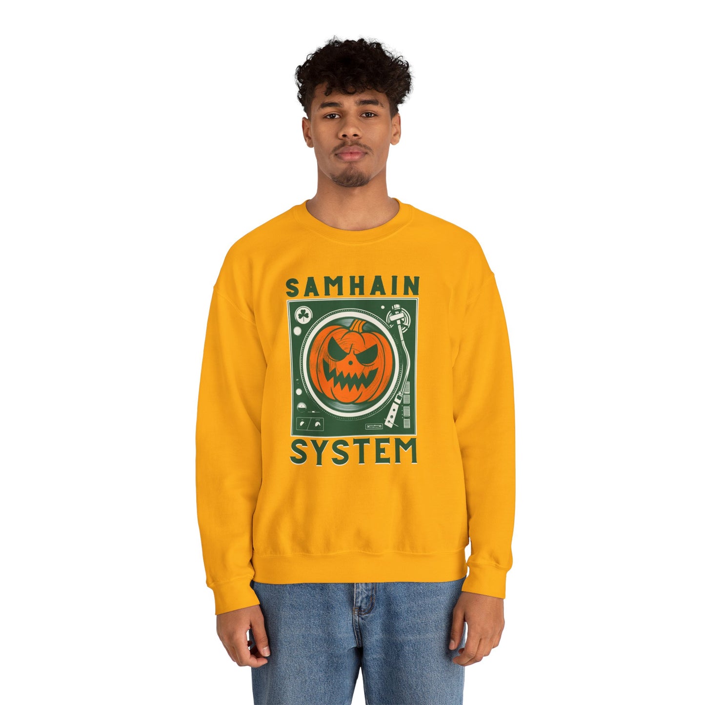 SAMHAIM SYSTEM Unisex Heavy Blend Crewneck Sweatshirt