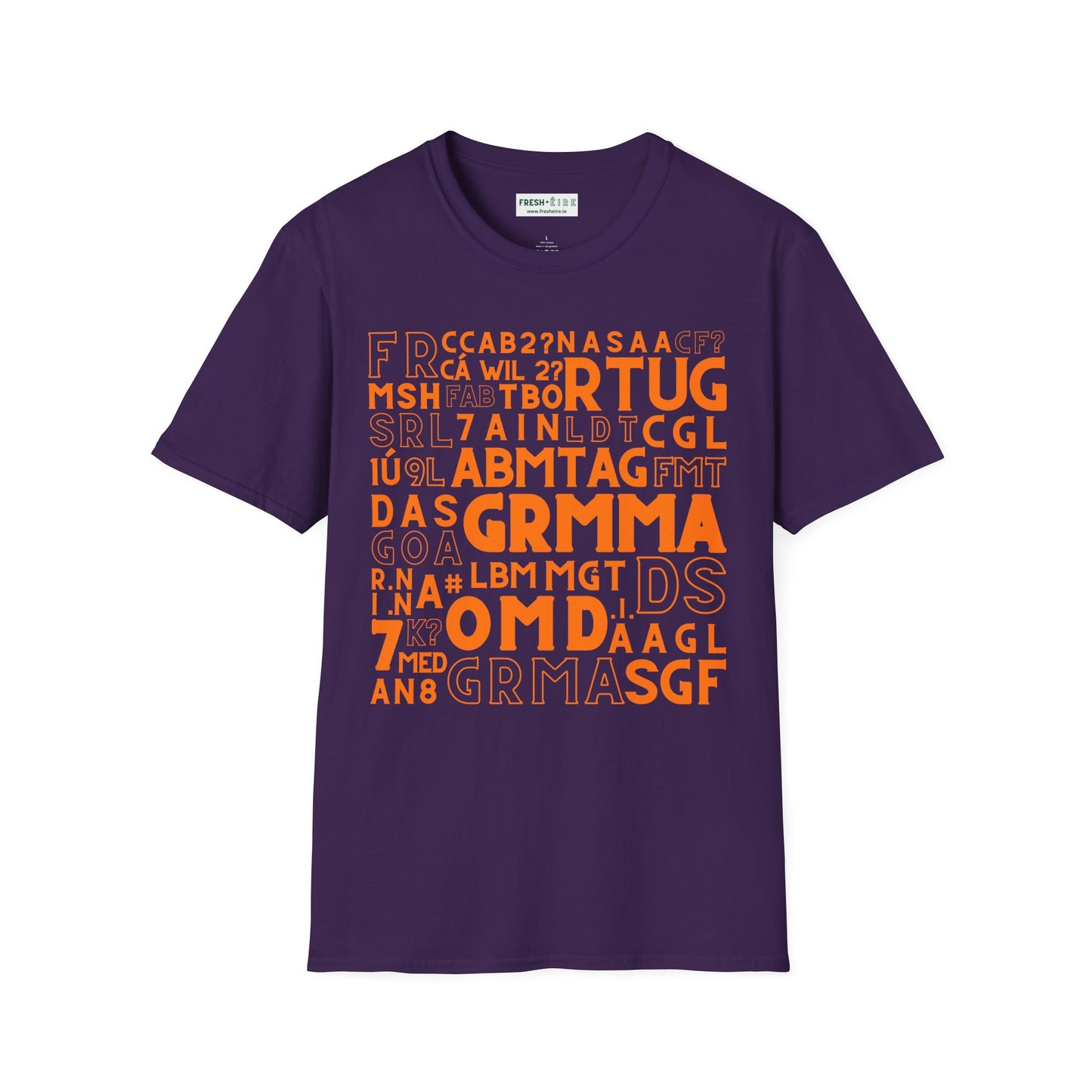 GRMMA Unisex Softstyle 100% Cotton T-Shirt