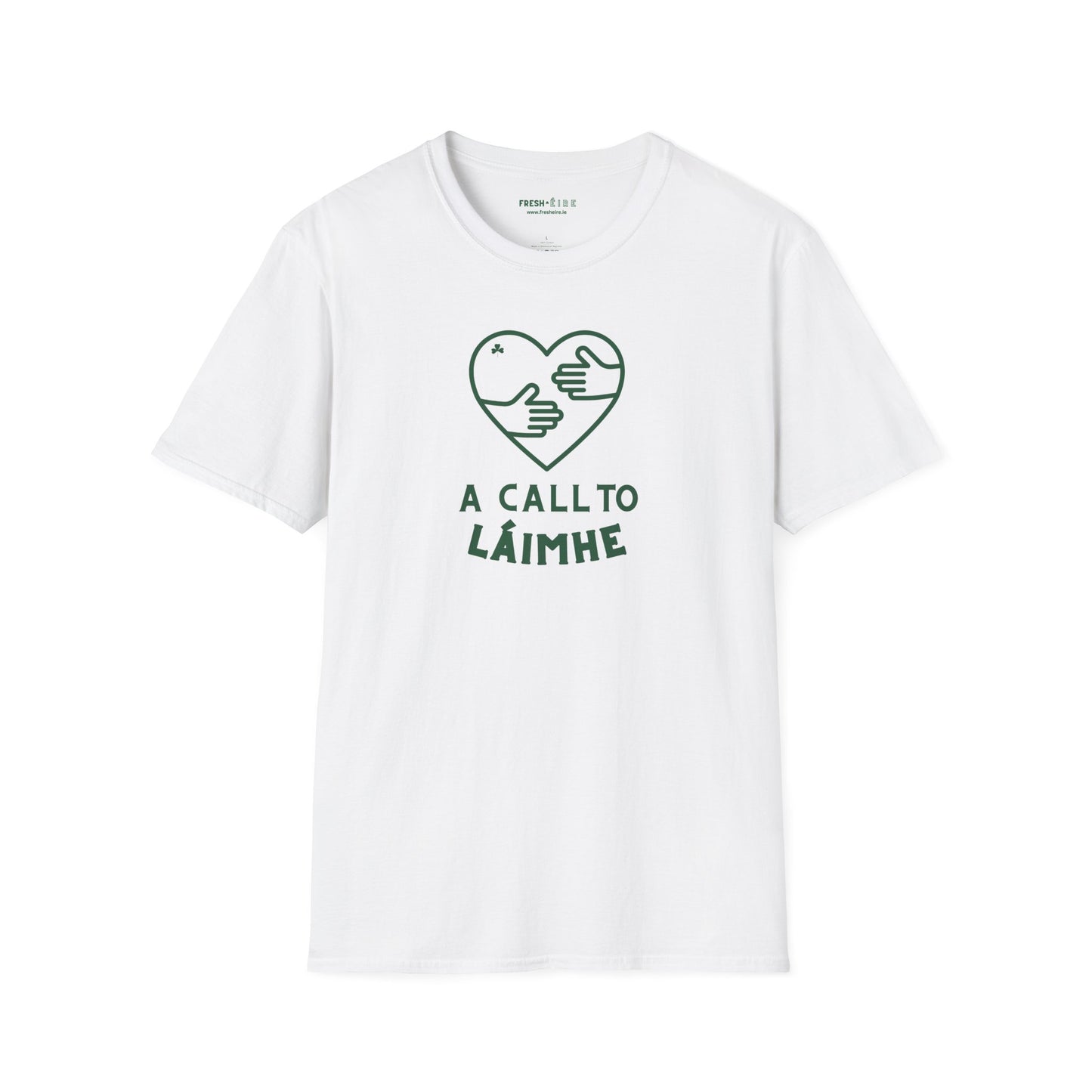 A CALL TO LÁIMHE Unisex Softstyle 100% Cotton T-Shirt