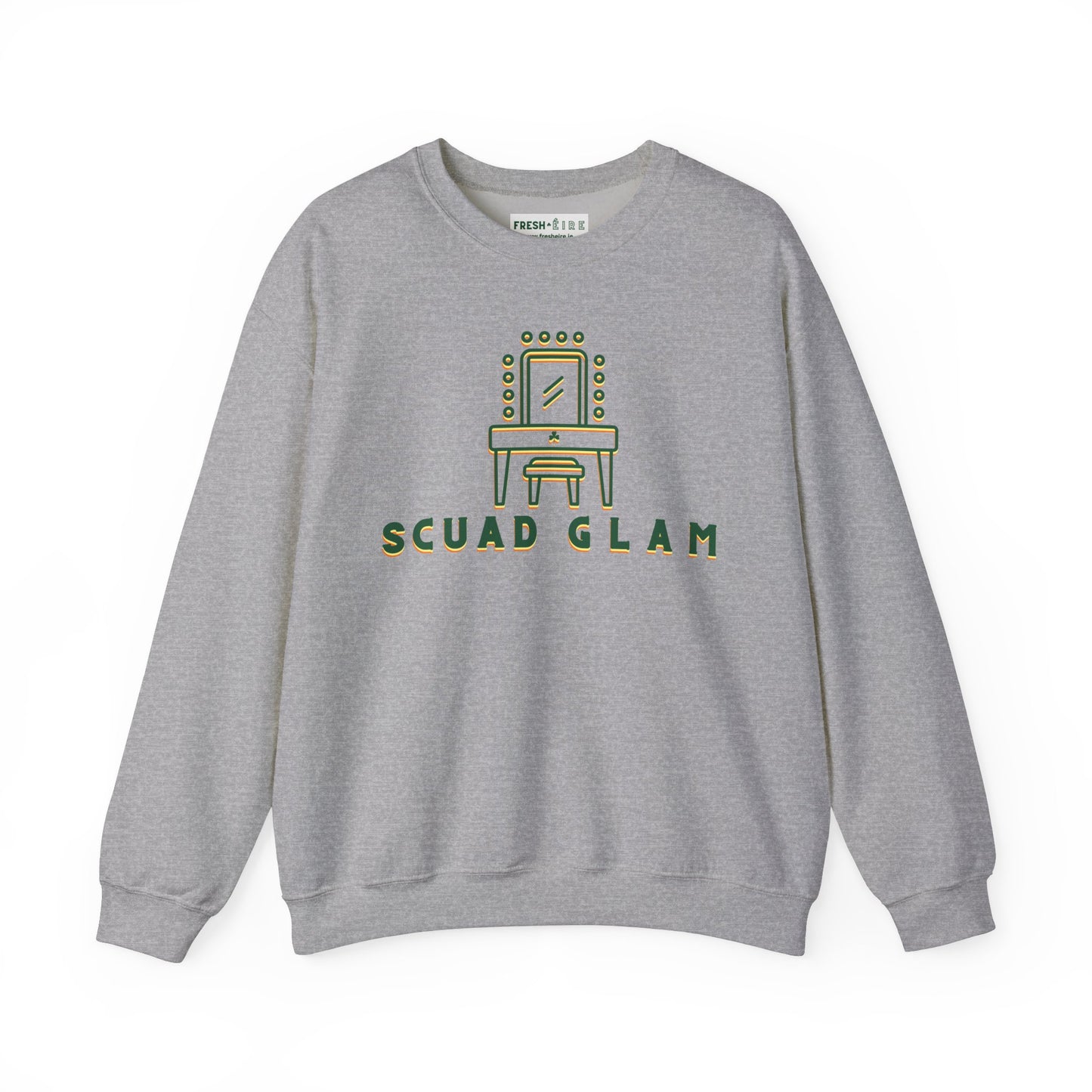 SCUAD GLAM Unisex Heavy Blend Crewneck Sweatshirt