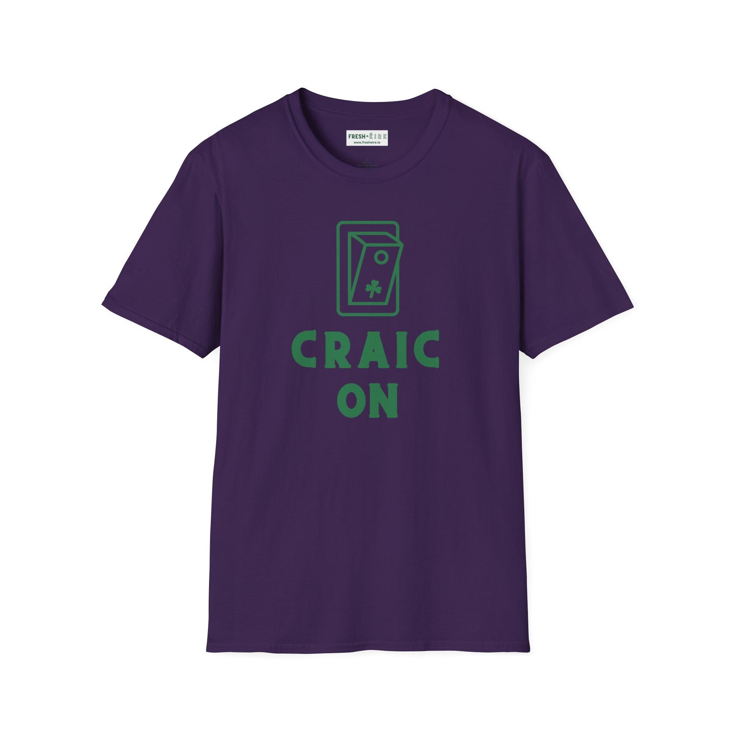 CRAIC ON Unisex Softstyle 100% Cotton T-Shirt