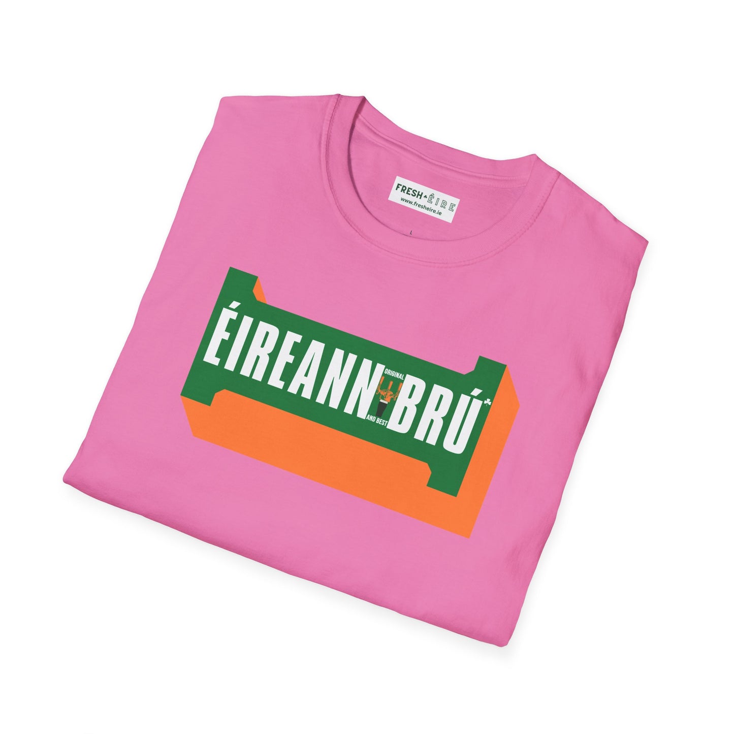 ÉIREANN BRÚ Unisex Softstyle 100% Cotton T-Shirt