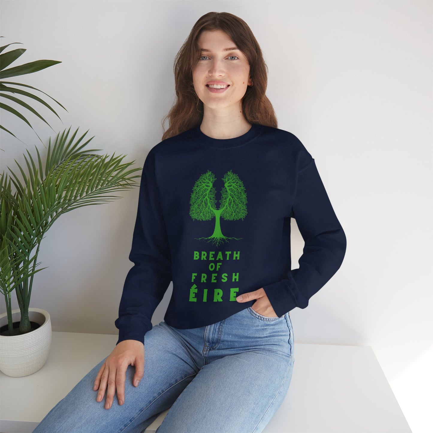 BREATH OF FRESH ÉIRE Unisex Heavy Blend™ Crewneck Sweatshirt