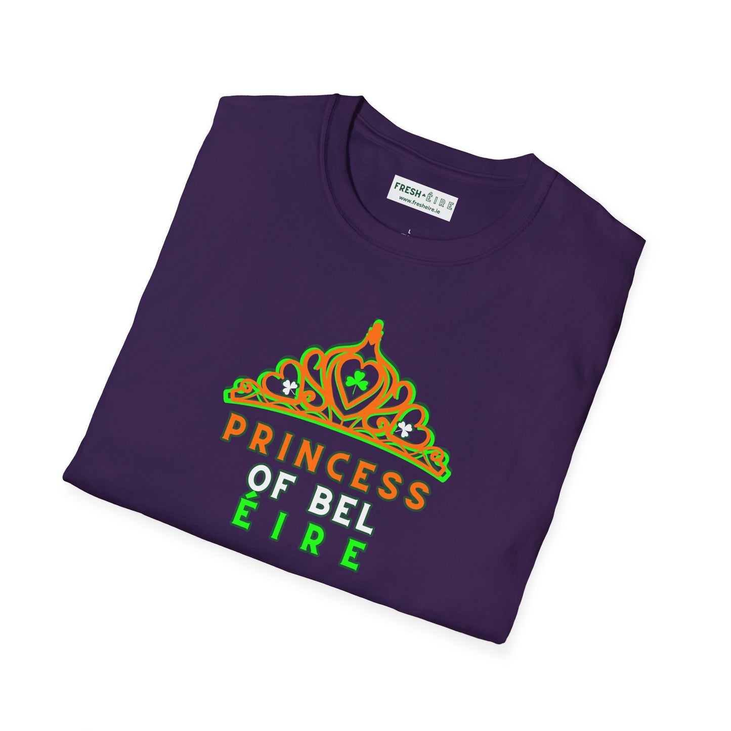 PRINCESS OF BEL ÉIRE Unisex Softstyle 100% Cotton T-Shirt