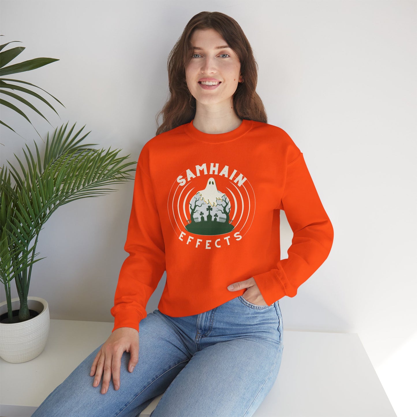 SAMHAIM EFFECTS Unisex Heavy Blend Crewneck Sweatshirt
