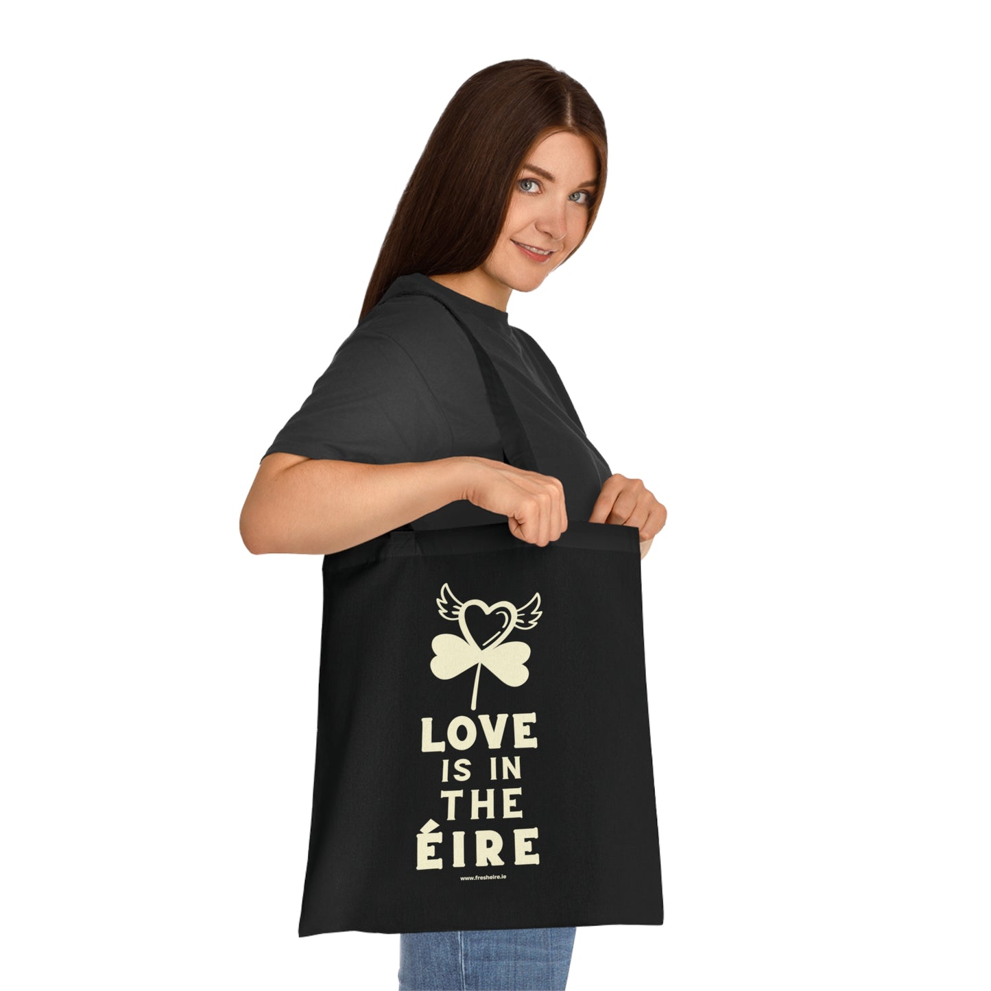 LOVE IS IN THE ÉIRE 2 100% Cotton Tote Bag