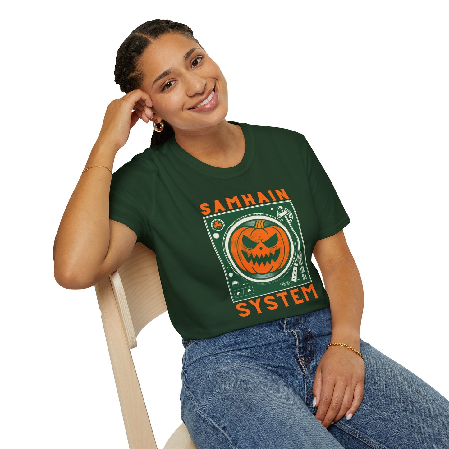 SAMHAIN SYSTEM 100% Cotton Unisex Softstyle T-Shirt