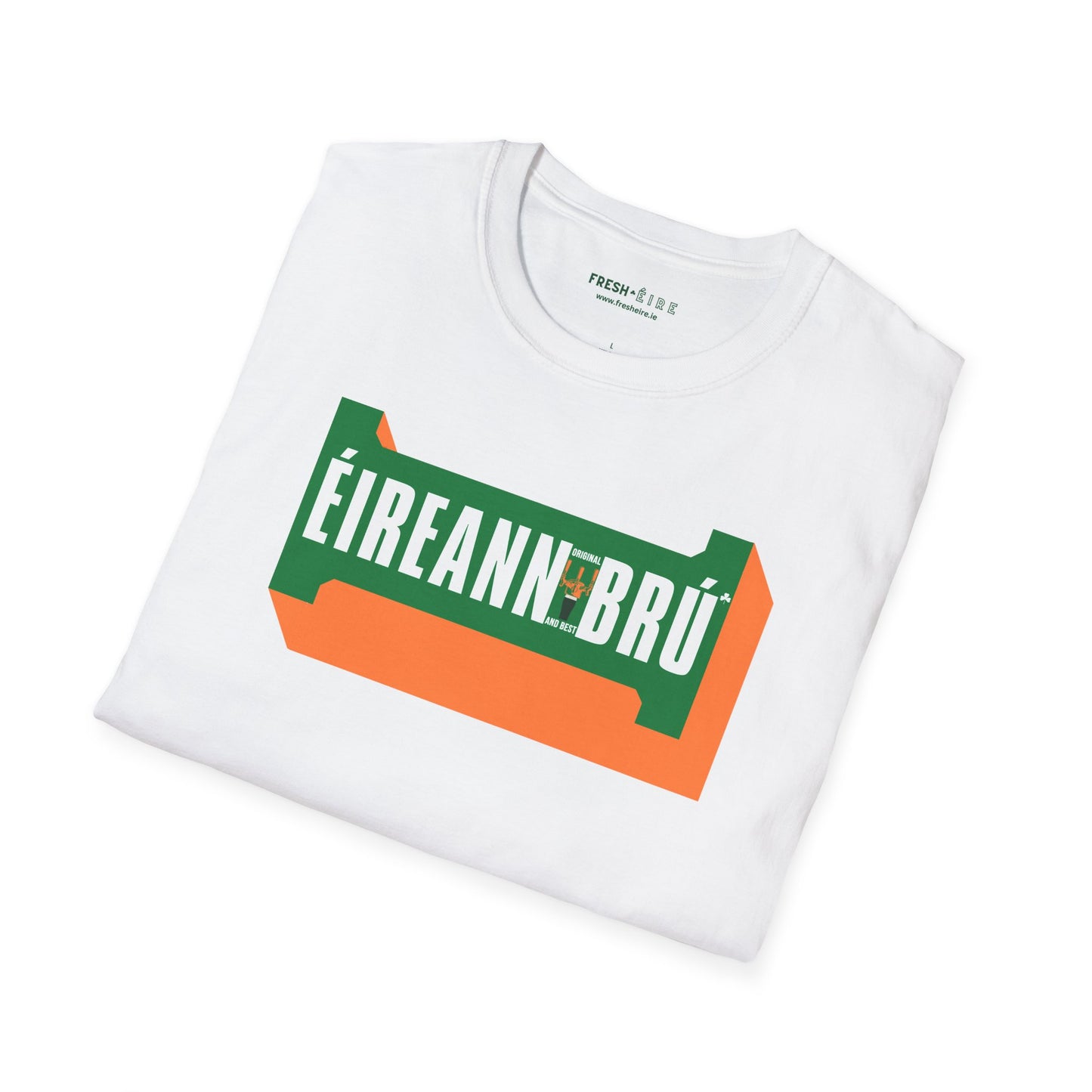 ÉIREANN BRÚ Unisex Softstyle 100% Cotton T-Shirt