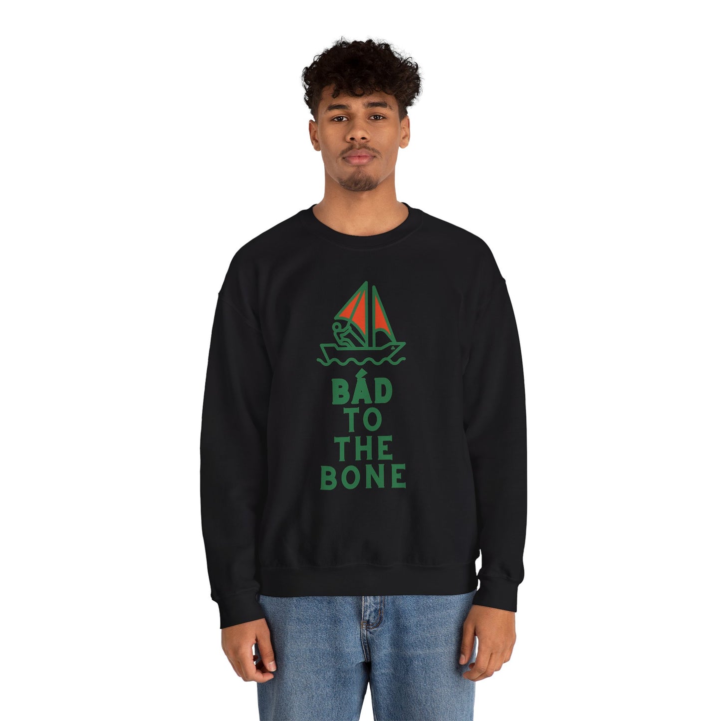 BÁD TO THE BONE Unisex Heavy Blend™ Crewneck Sweatshirt