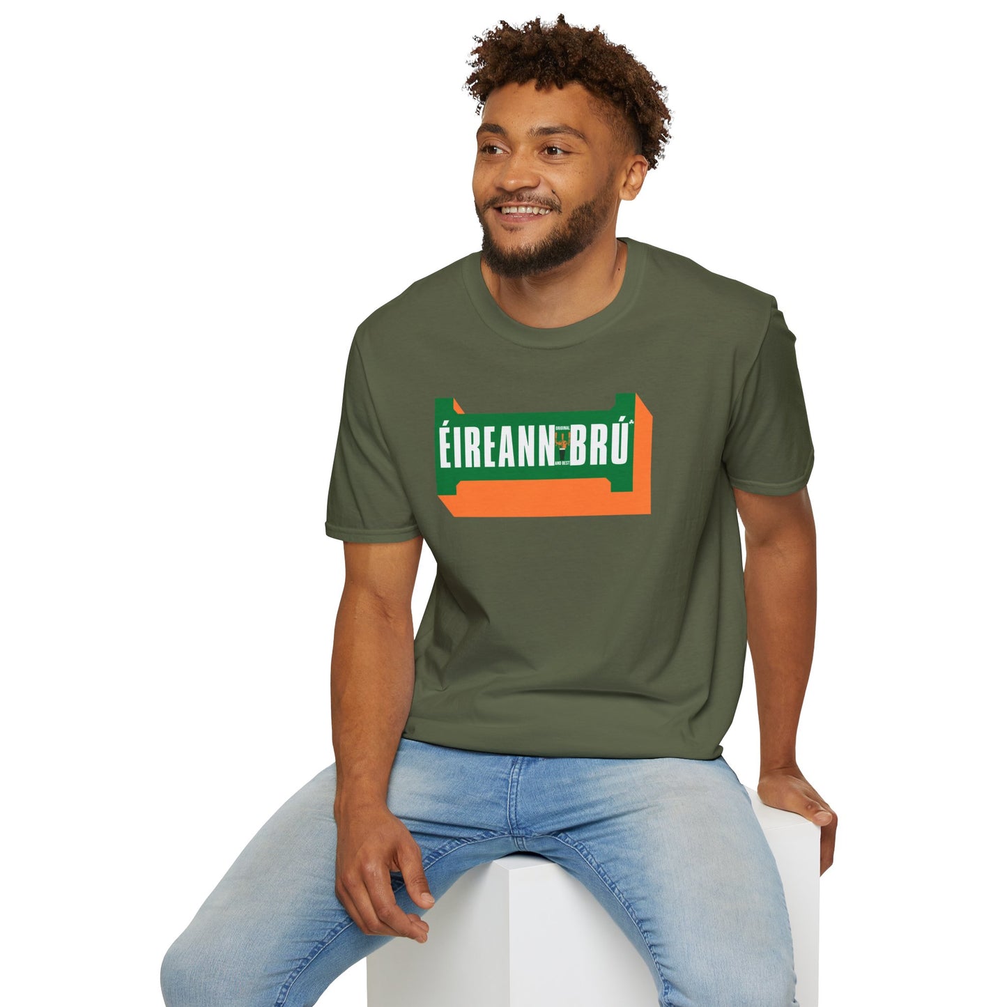 ÉIREANN BRÚ Unisex Softstyle 100% Cotton T-Shirt