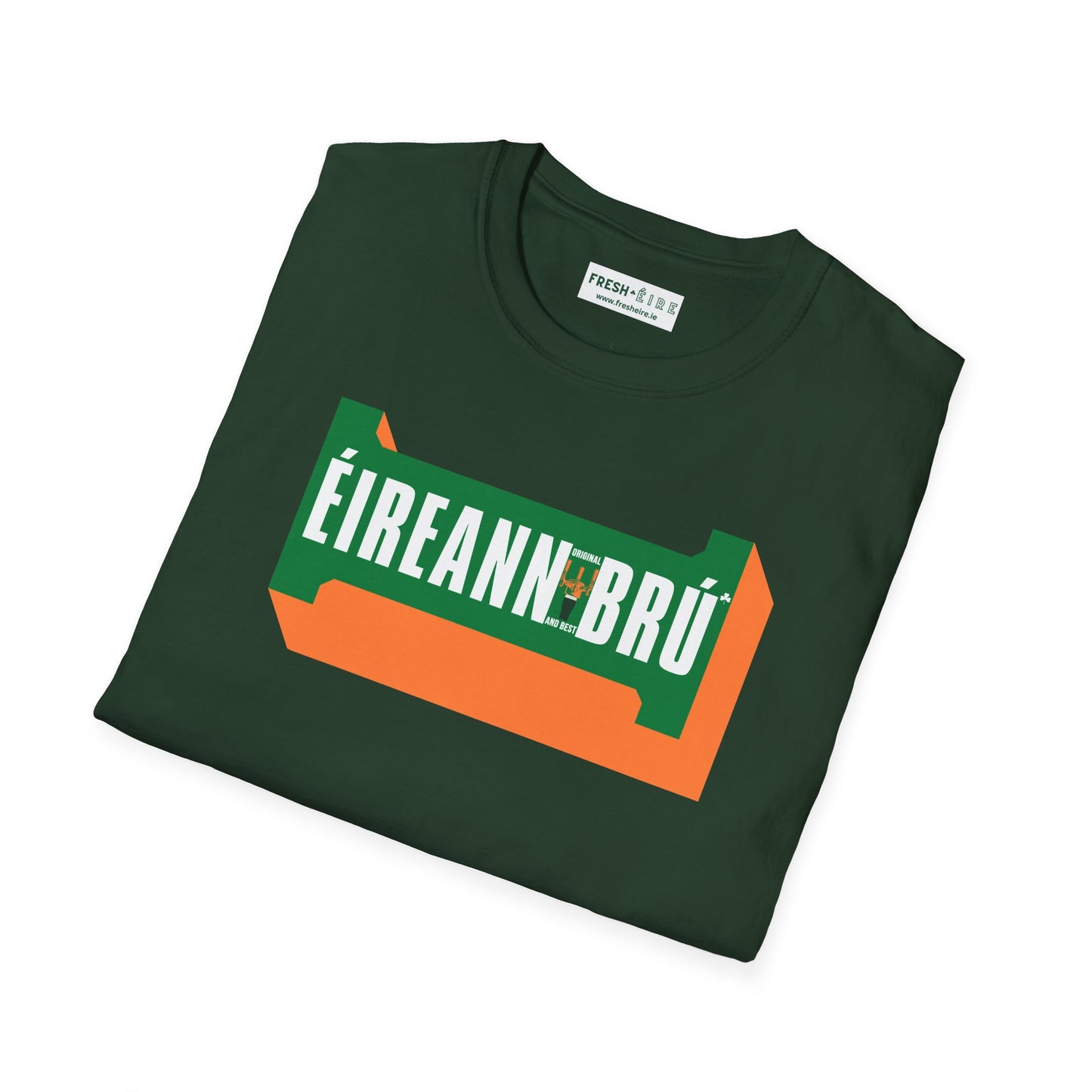 ÉIREANN BRÚ Unisex Softstyle 100% Cotton T-Shirt
