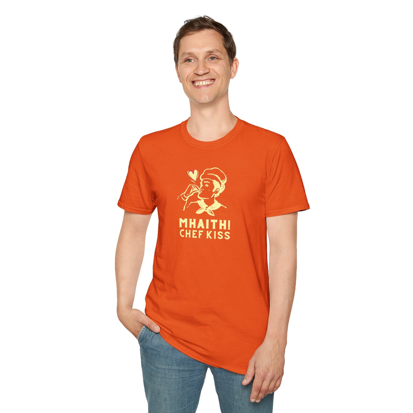 MHAITH! CHEF KISS Unisex Softstyle T-Shirt