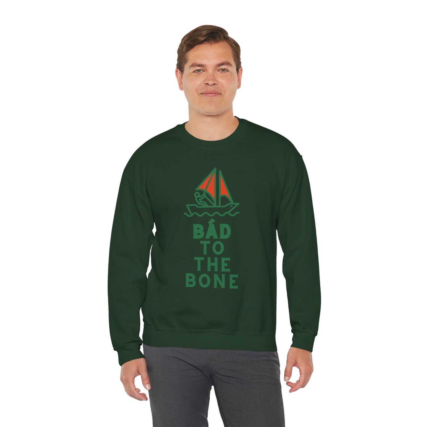 BÁD TO THE BONE Unisex Heavy Blend™ Crewneck Sweatshirt