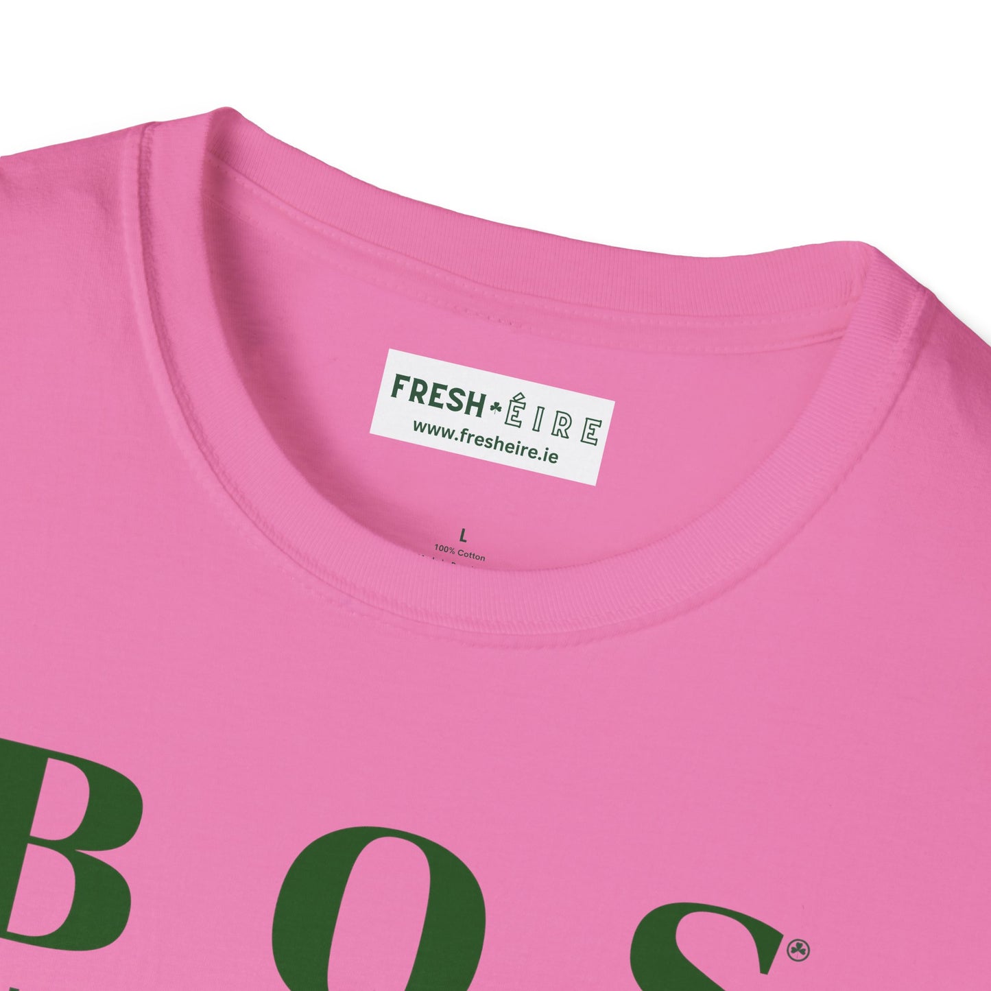 BOS BUALADH BOS Unisex Softstyle 100% Cotton T-Shirt