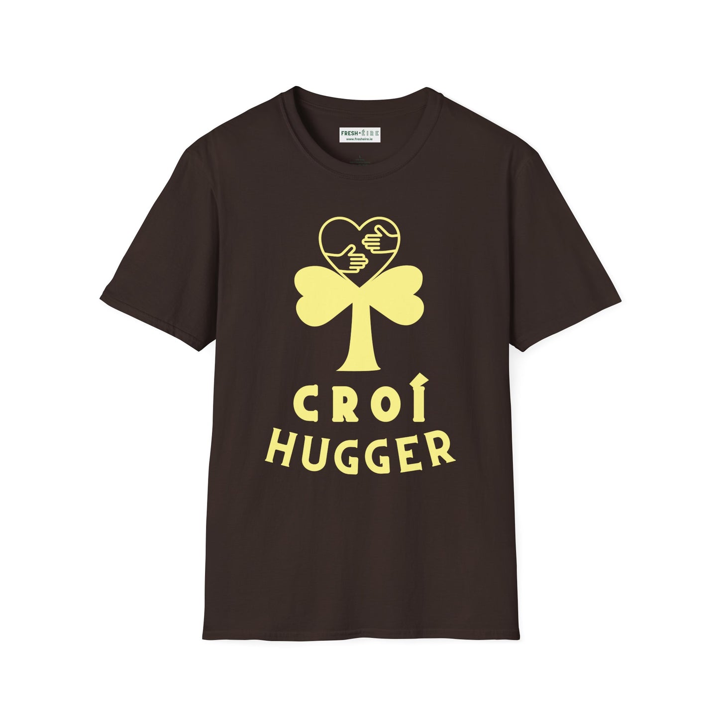 CROÍ HUGGER Unisex Softstyle 100% Cotton T-Shirt