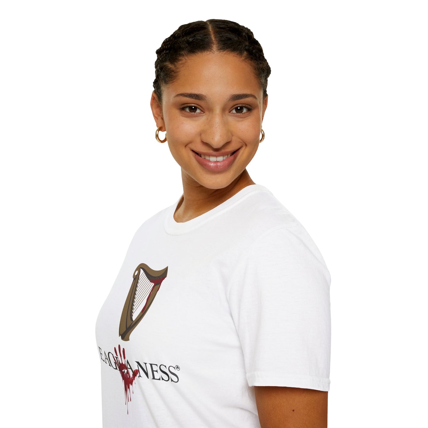 EAGLANESS 100% Cotton Unisex Softstyle T-Shirt