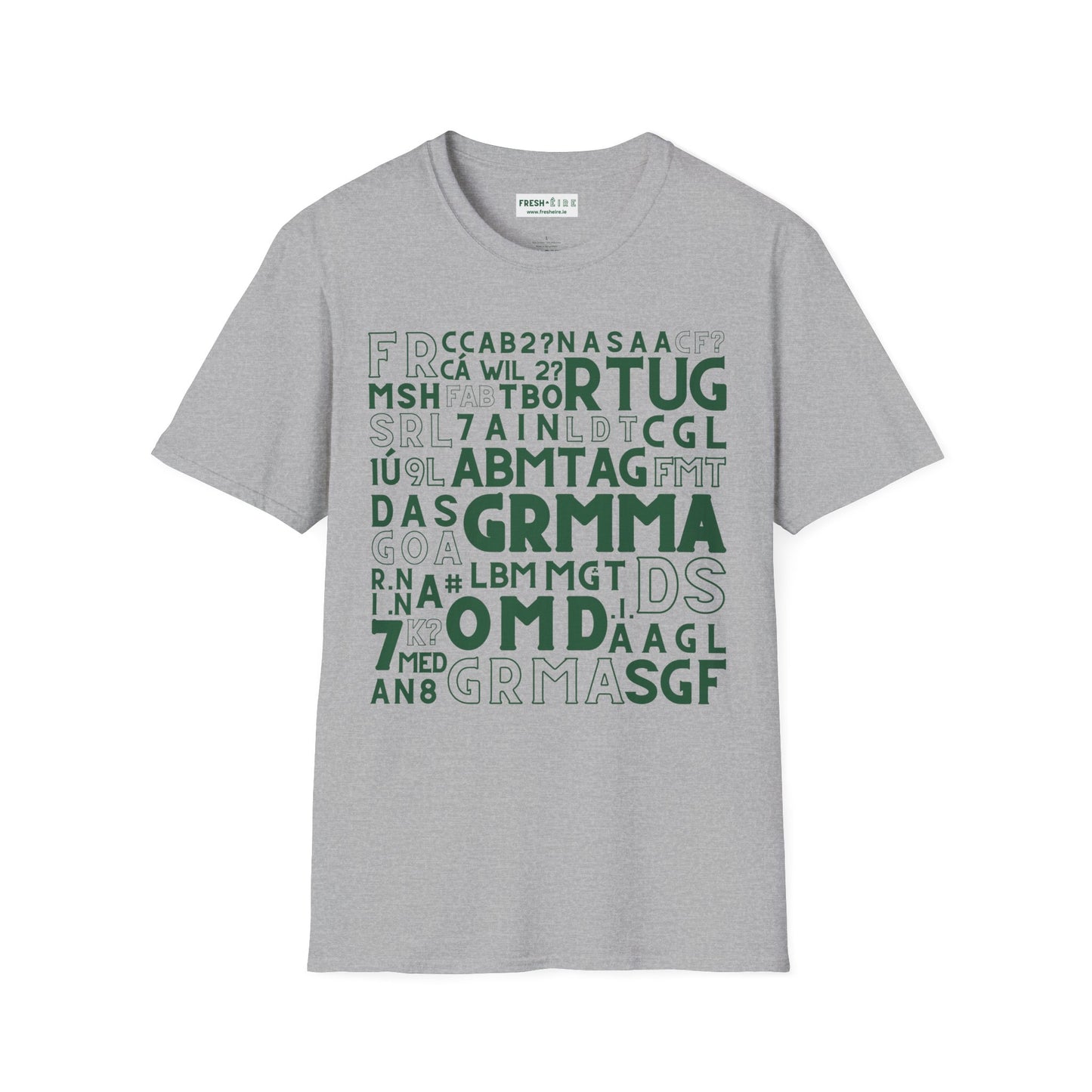 GRMMA Unisex Softstyle 100% Cotton T-Shirt