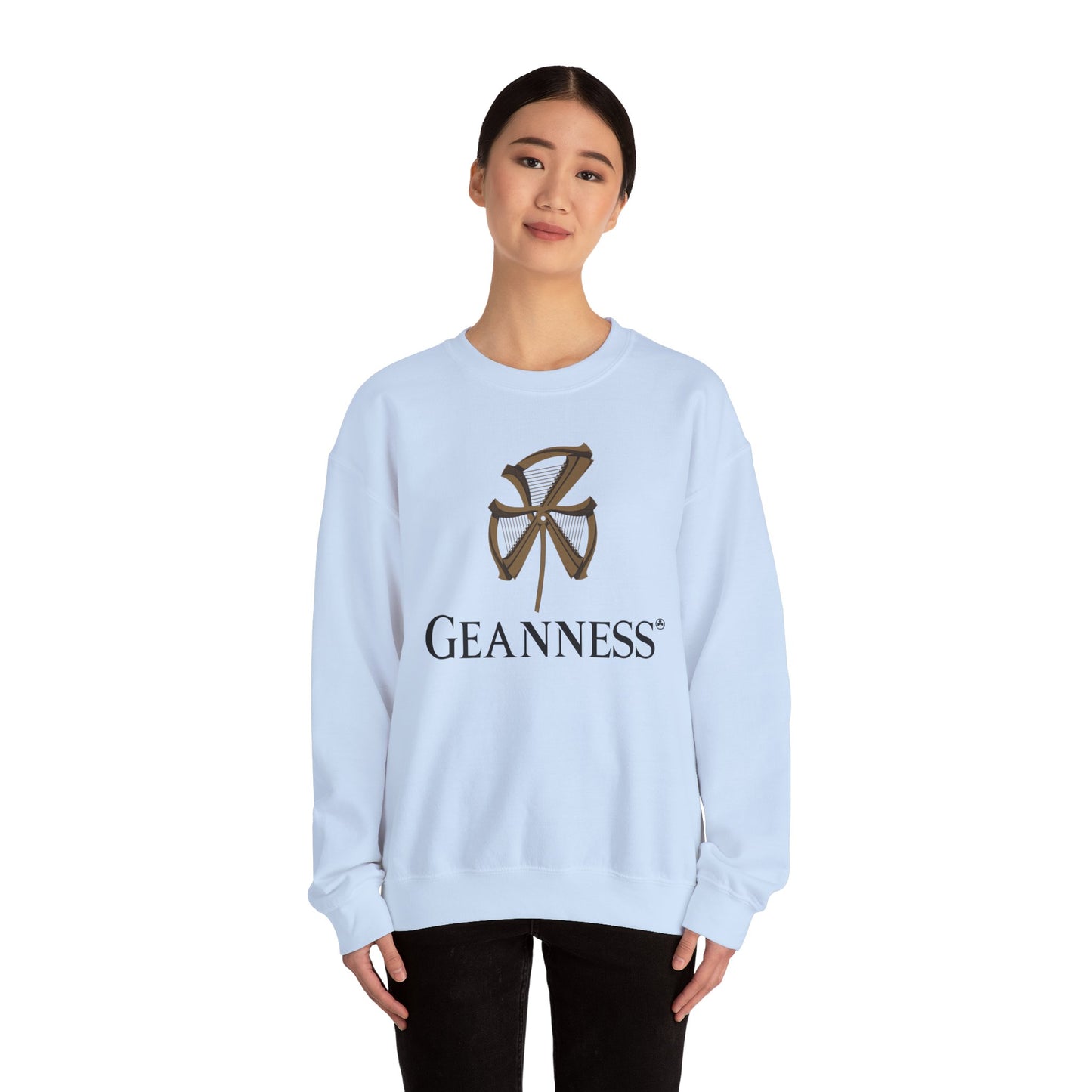 GEANNESS Unisex Heavy Blend Crewneck Sweatshirt