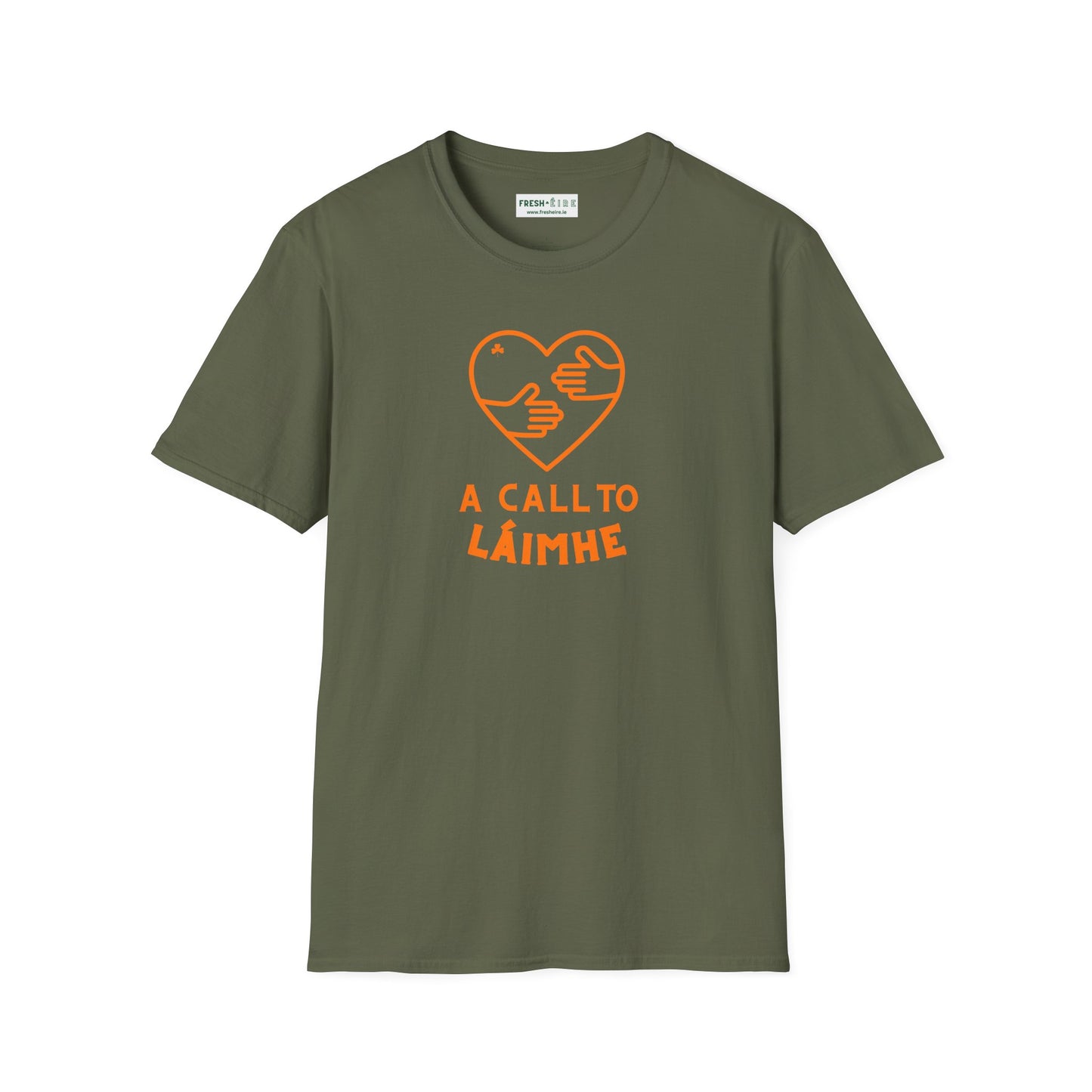 A CALL TO LÁIMHE Unisex Softstyle 100% Cotton T-Shirt