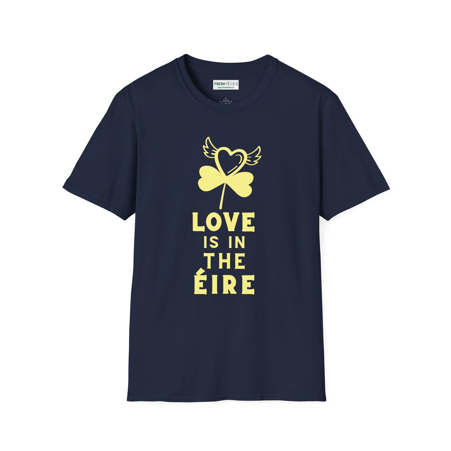 LOVE IS IN THE ÉIRE 2 Unisex Softstyle 100% Cotton T-Shirt