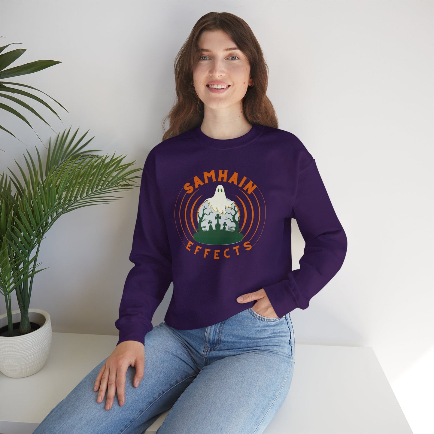 SAMHAIM EFFECTS Unisex Heavy Blend Crewneck Sweatshirt