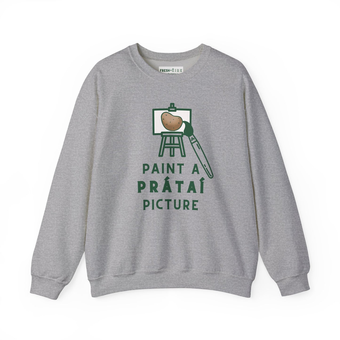 PAINT A PRÁTAÍ PICTURE Unisex Heavy Blend™ Crewneck Sweatshirt
