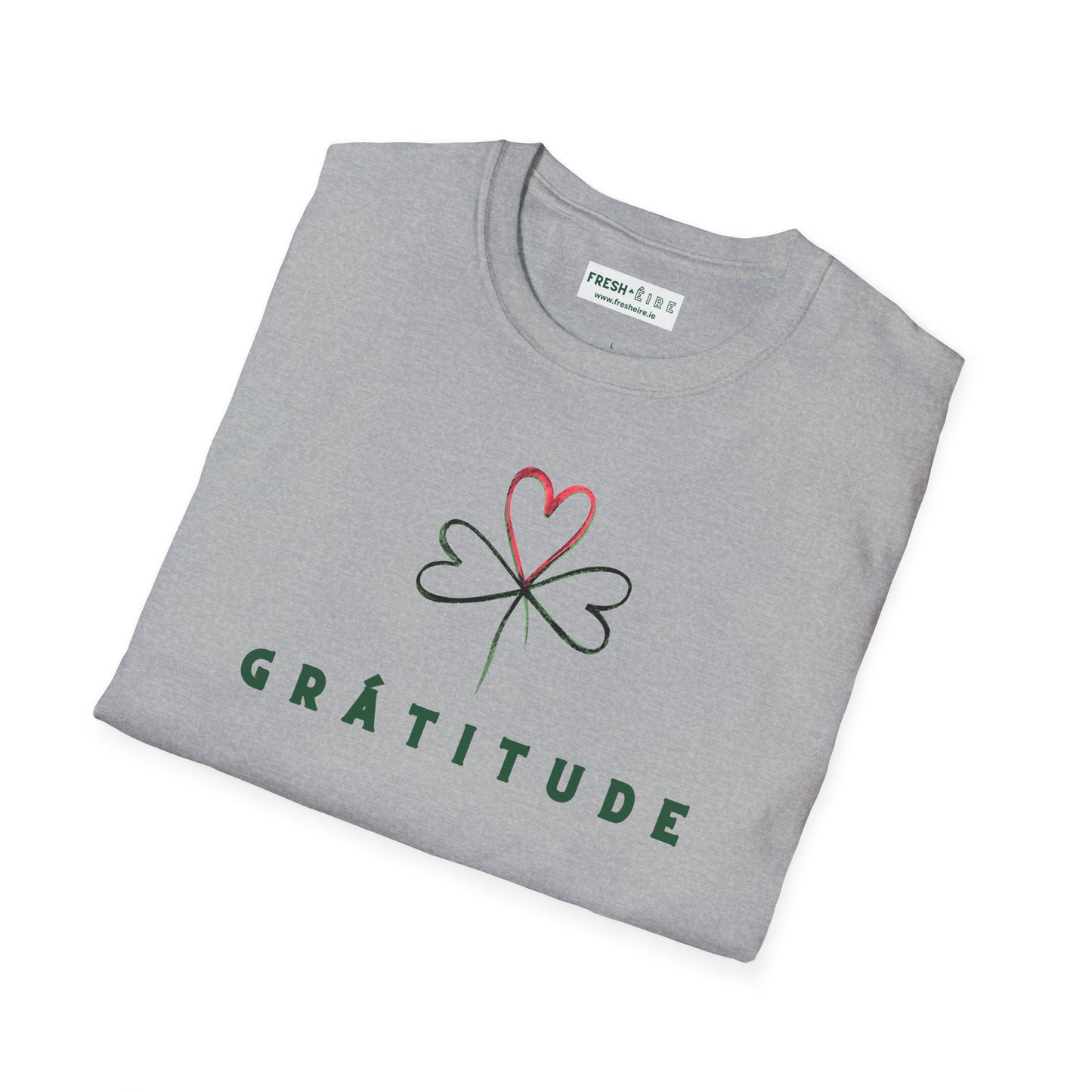 GRÁTITUDE Unisex Softstyle 100% Cotton T-Shirt