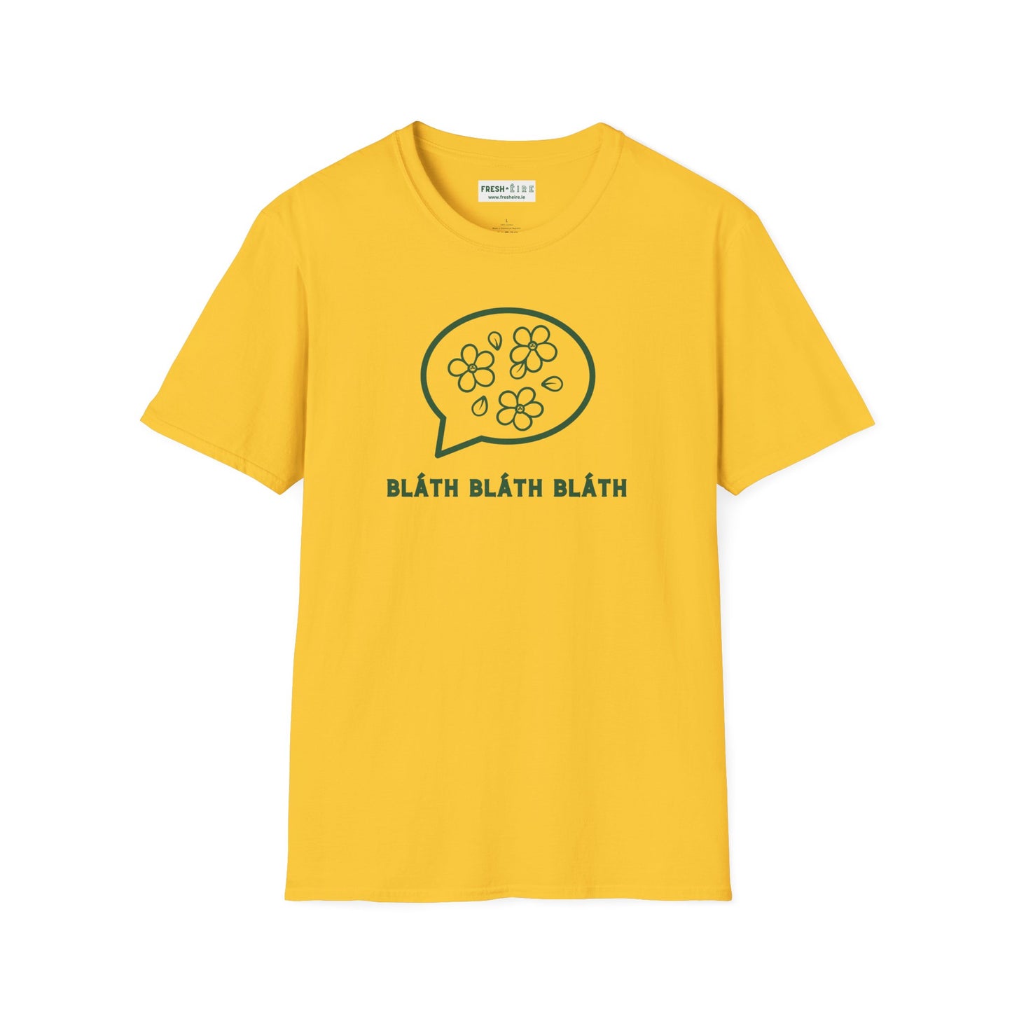 BLÁTH BLÁTH BLÁTH Unisex Softstyle 100% Cotton T-Shirt