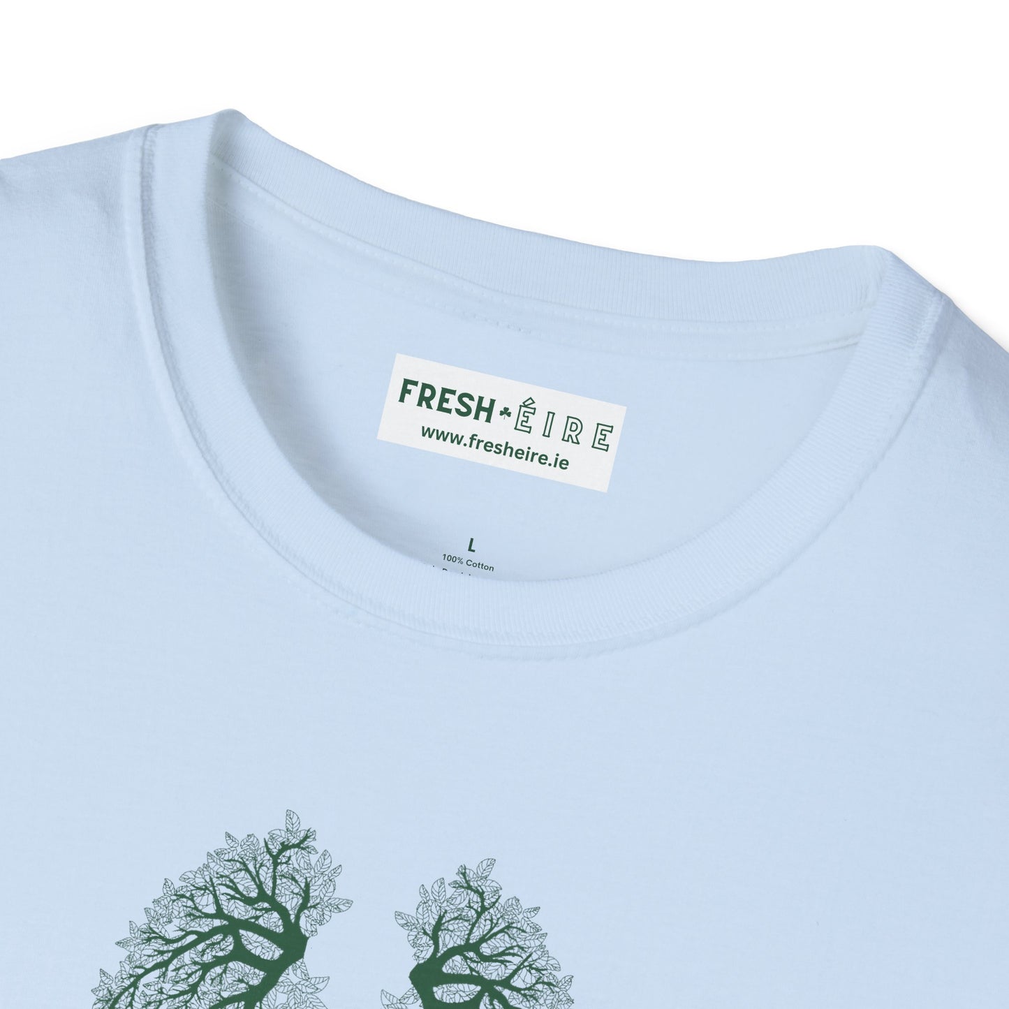 BREATH OF FRESH ÉIRE Unisex Softstyle 100% Cotton T-Shirt