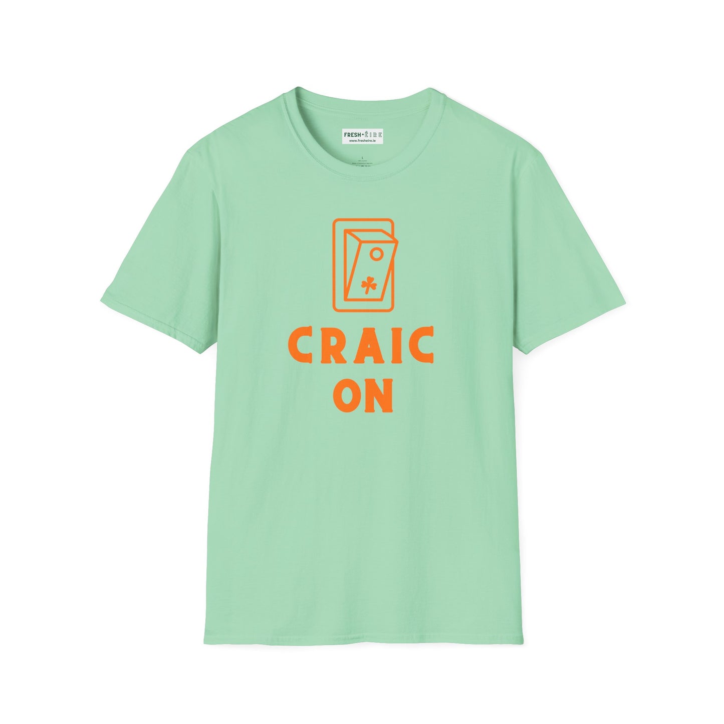 CRAIC ON Unisex Softstyle 100% Cotton T-Shirt