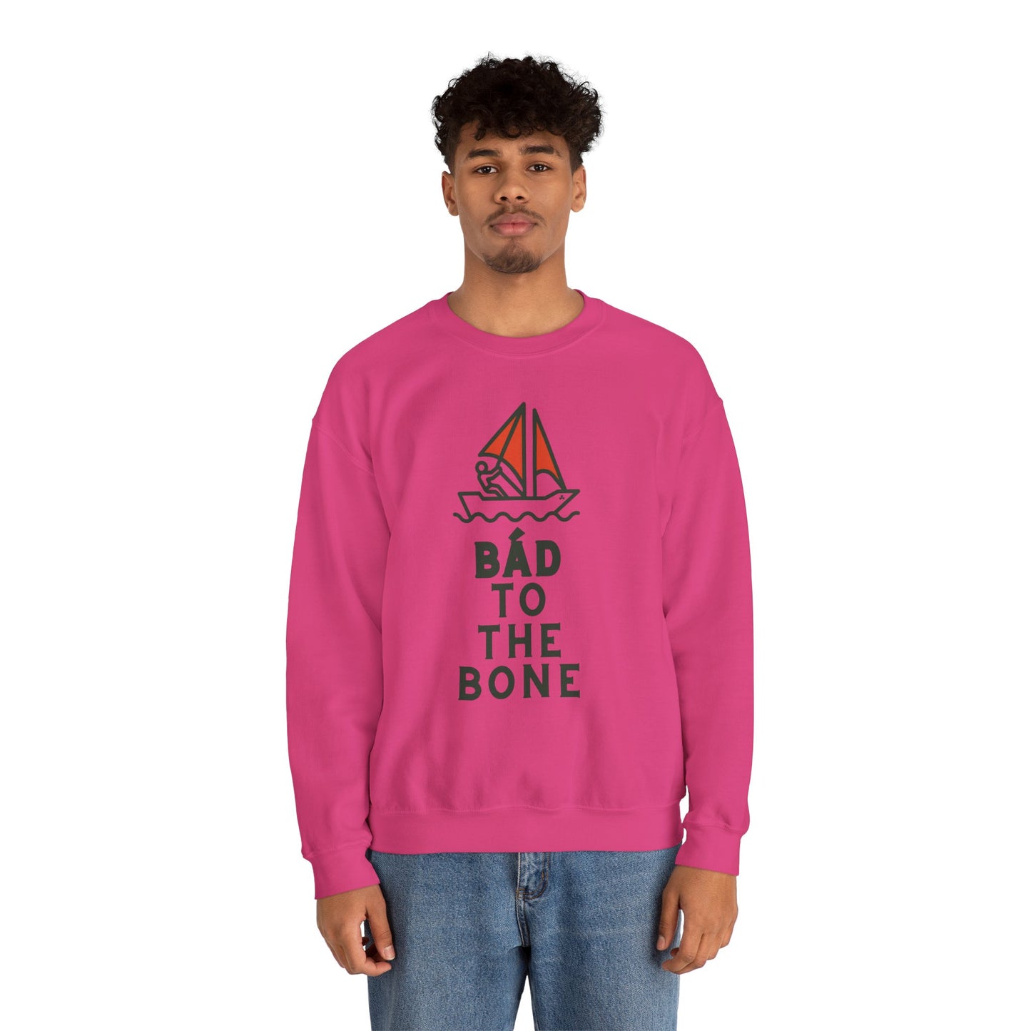 BÁD TO THE BONE Unisex Heavy Blend™ Crewneck Sweatshirt