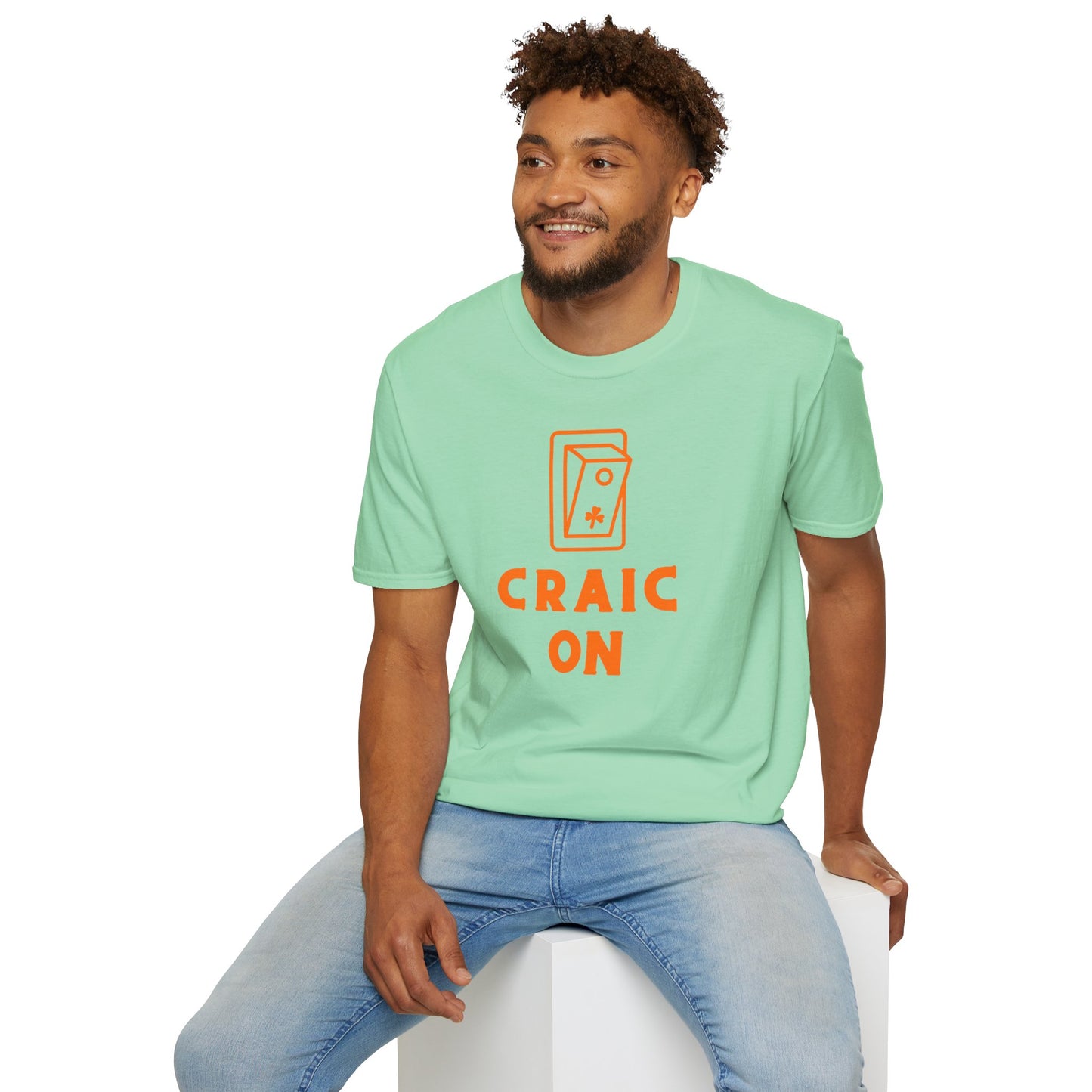 CRAIC ON Unisex Softstyle 100% Cotton T-Shirt