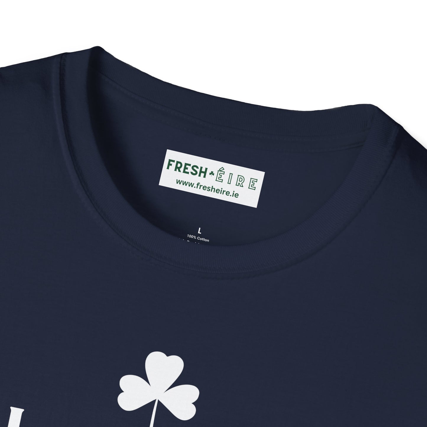 FLOATING ON ÉIRE Unisex Softstyle 100% Cotton T-Shirt