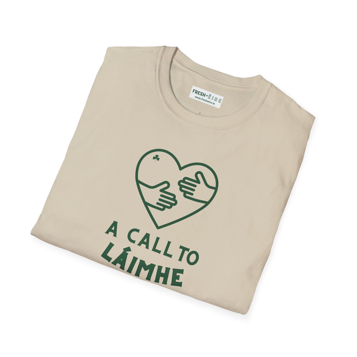 A CALL TO LÁIMHE Unisex Softstyle 100% Cotton T-Shirt