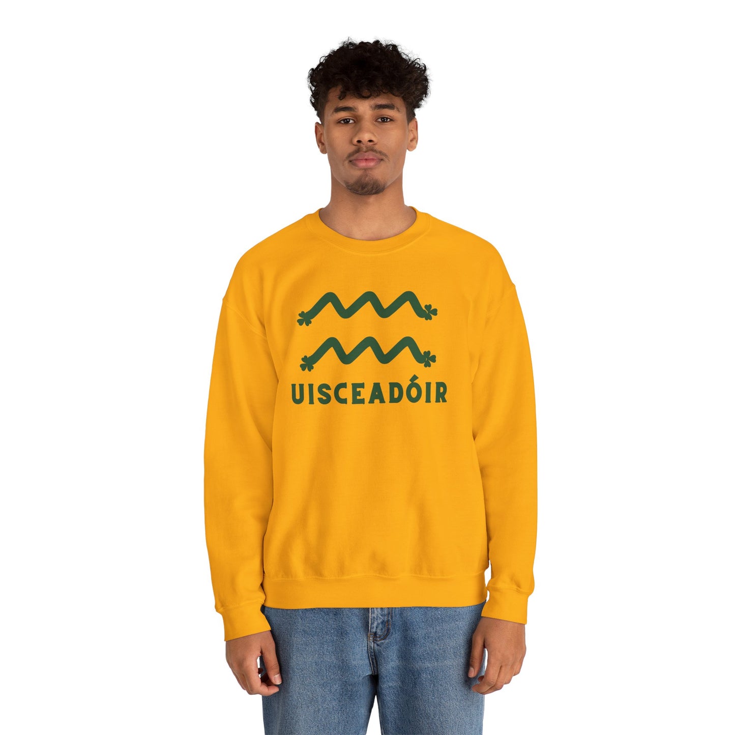 UISCEADÓIR Unisex Heavy Blend™ Crewneck Sweatshirt