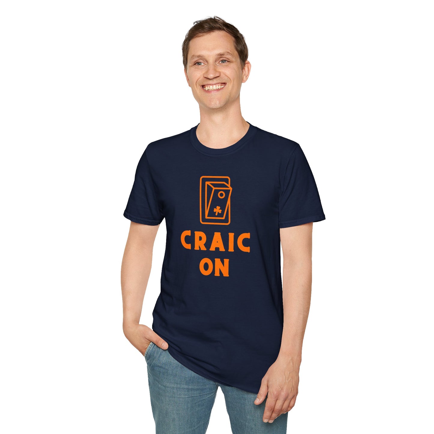 CRAIC ON Unisex Softstyle 100% Cotton T-Shirt