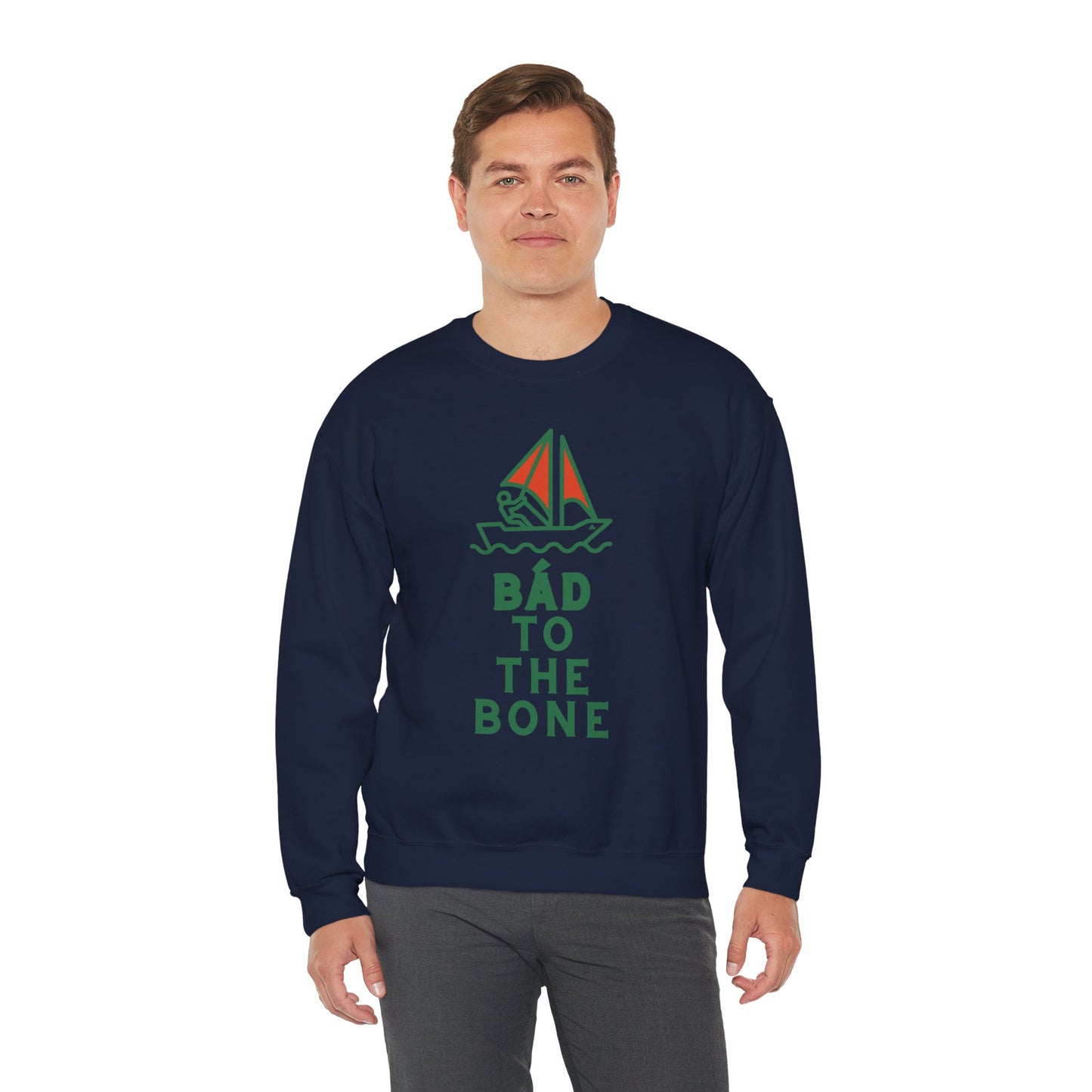 BÁD TO THE BONE Unisex Heavy Blend™ Crewneck Sweatshirt