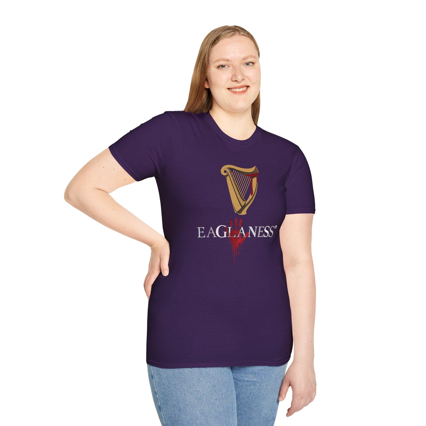 EAGLANESS 100% Cotton Unisex Softstyle T-Shirt