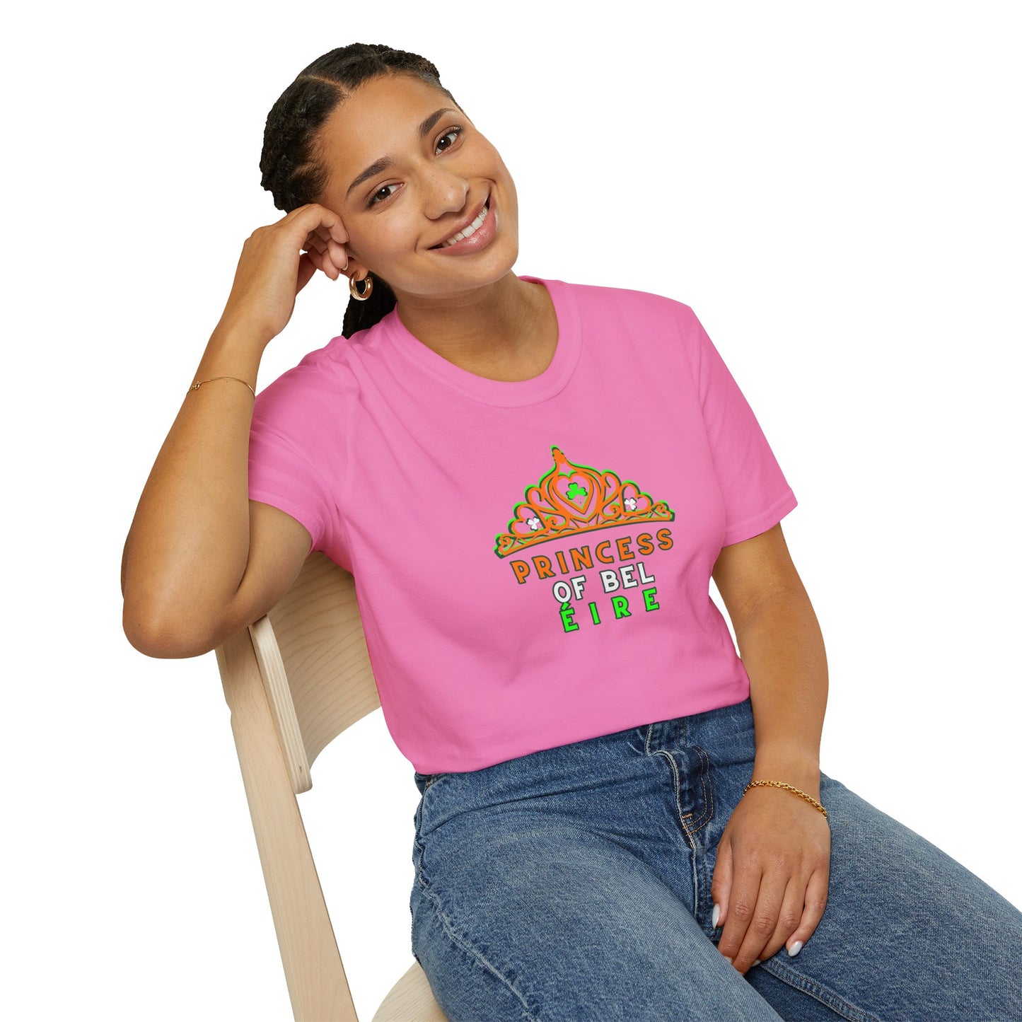 PRINCESS OF BEL ÉIRE Unisex Softstyle 100% Cotton T-Shirt