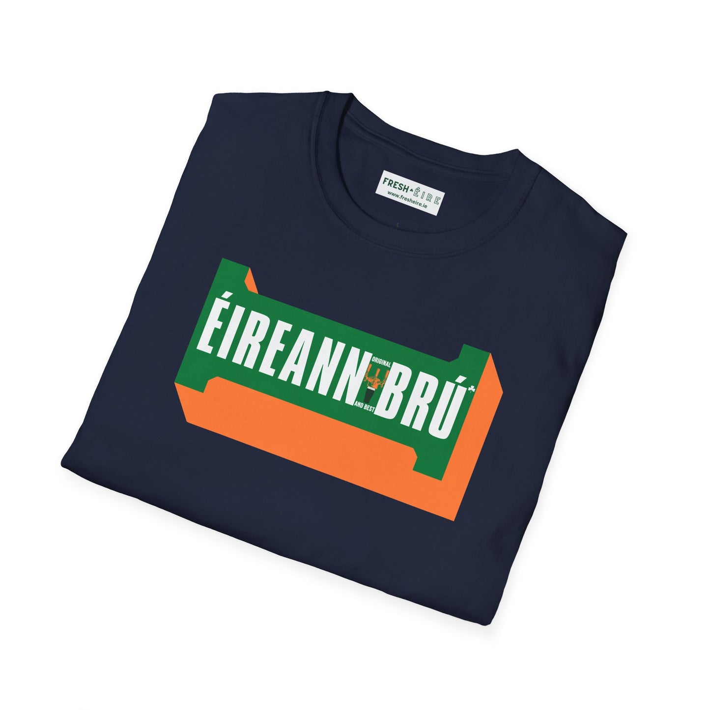ÉIREANN BRÚ Unisex Softstyle 100% Cotton T-Shirt