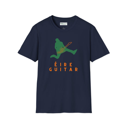 ÉIRE GUITAR Unisex Softstyle 100 % Cotton T-Shirt