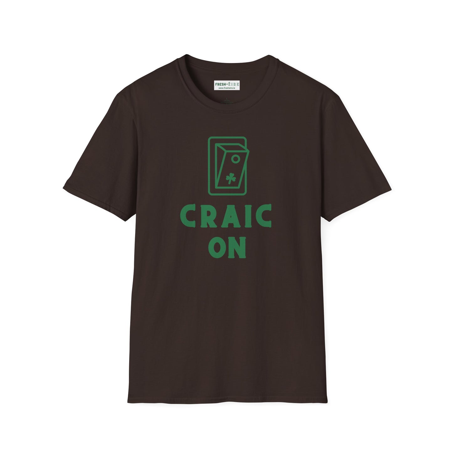 CRAIC ON Unisex Softstyle 100% Cotton T-Shirt
